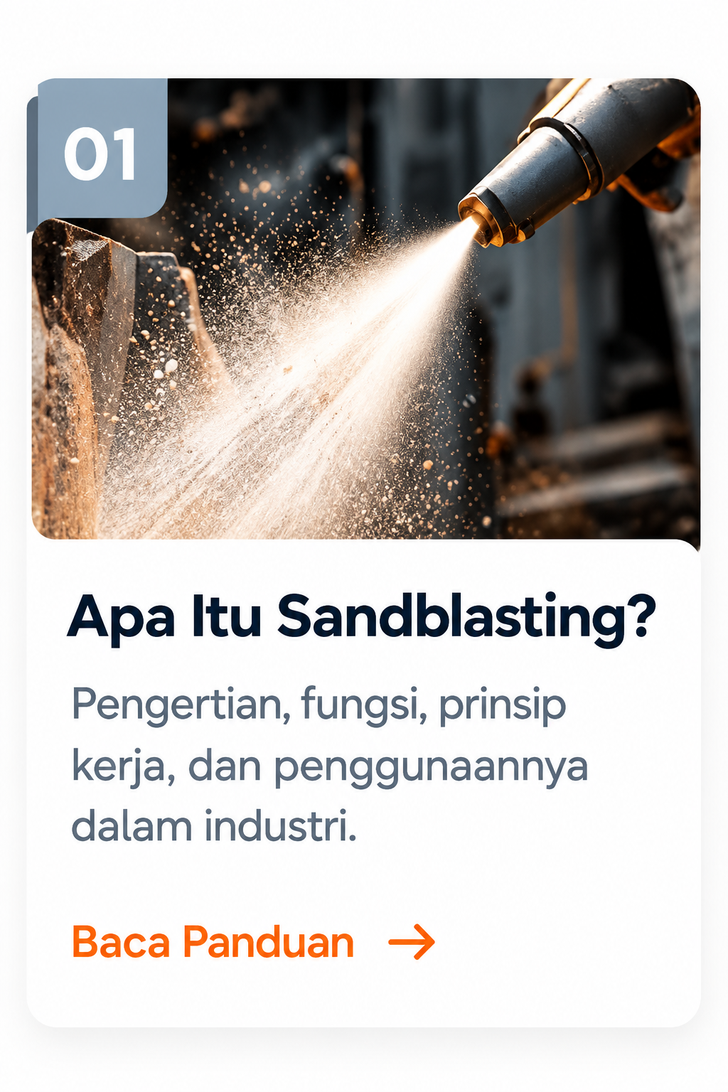 sandblating